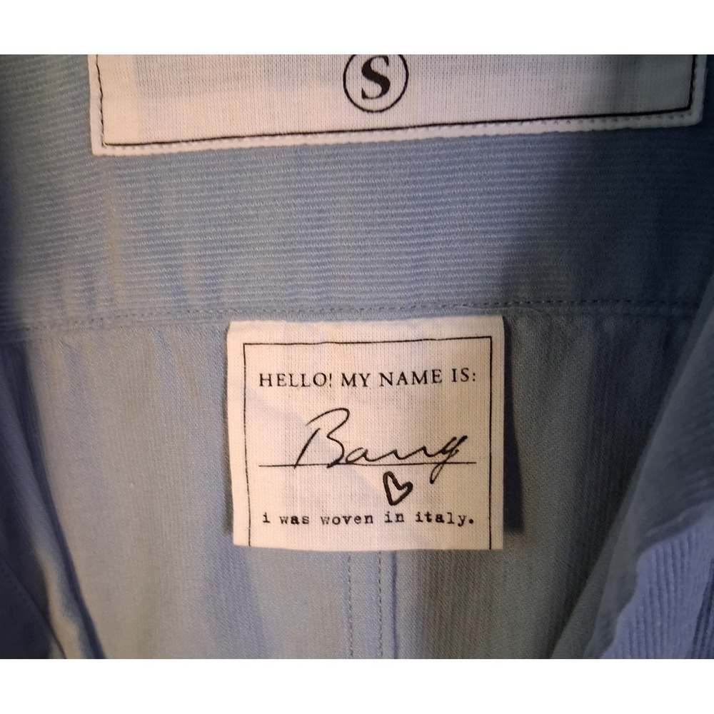 NWOT FRANK & EILEEN Womens Size Small Barry Corduroy Blue Long Sleeve Shirt $258 - Picture 11 of 16